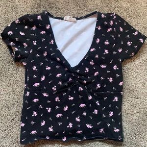 Black t-shirt. Small, from Tilly’s